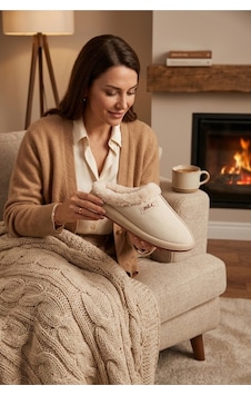 Relaxa Kadın Ev Gün Terliği, Yumuşak,kürklü,yumuşak Tabanlı, Şık Terlik Bej Relaxa Kadın Ev Gün Terliği, Yumuşak,kürklü,yumuşak Tabanlı, Şık Terlik Bej