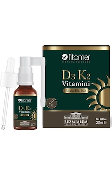 Fitomer Vitamin D3 Ve Vitamin K2 Sprey Damla 20 Ml Fitomer Vitamin D3 Ve Vitamin K2 Sprey Damla 20 Ml