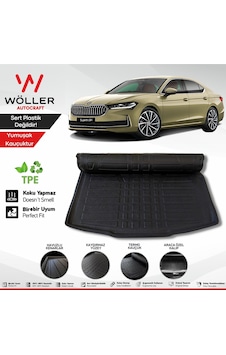 Skoda Superb Bagaj Havuzu 2024 Sonrası 3d Wöller Ultraflex Esnek Skoda Superb Bagaj Havuzu 2024 Sonrası 3d Wöller Ultraflex Esnek