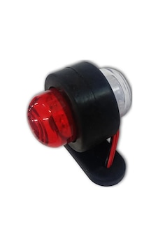 Takoz Lambası Mini 4 Ledli Kırmızı-beyaz Kablolu Takoz Lambası Mini 4 Ledli Kırmızı-beyaz Kablolu