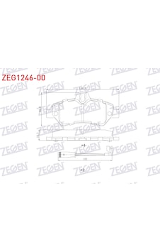 Fren Balatası Zegen Zeg124600 Sprinter 2006-2018 Crafter 2006-2018 Oem 0044206920 Fren Balatası Zegen Zeg124600 Sprinter 2006-2018 Crafter 2006-2018 Oem 0044206920