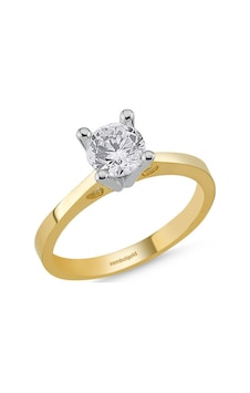 Altın Tektaş Yüzük Swarovski 285828039