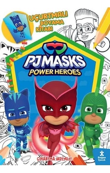 Pjmasks Power Heroes - Uçurtmalı Boyama Kitabı - Çıkartma Hediyeli! Pjmasks Power Heroes - Uçurtmalı Boyama Kitabı - Çıkartma Hediyeli!