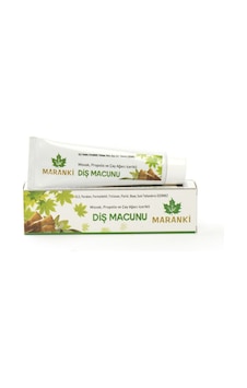 Maranki Propolis Çay Ağacı ve Misvaklı Katkısız Doğal Diş Macunu 100 ML Maranki Propolis Çay Ağacı ve Misvaklı Katkısız Doğal Diş Macunu 100 ML