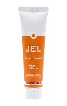 Şeker & Sugar Turuncu Jel Gıda Boyası Renklendiricisi 100 G