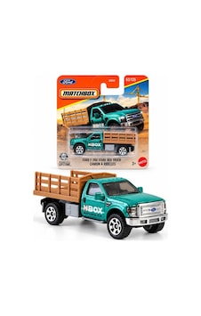 C0859 Matchbox 1:64 Tekli Arabalar Ford F350 Stake Bed Truck Jhn97 Çok Renkli