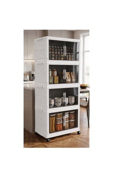 4'lü Tekerlekli Organizer Dolap & 4'lü Portatif Istiflenebilir Plastik Banyo Mutfak Dolapları Saklama Kutu Gri - 912595168 Gri 4'lü Tekerlekli Organizer Dolap & 4'lü Portatif Istiflenebilir Plastik Banyo Mutfak Dolapları Saklama Kutu Gri - 912595168 Gri