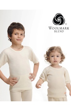 Moda Dua Hasyün 500 Çocuk %75 Yün Fanilası Ten