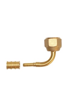 Coldflex-222 1/4'' 90 Presli Tip Yağ Hortum Rakoru