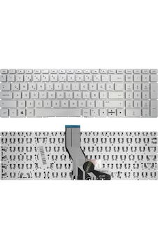 Hp Uyumlu 15-bs154nt 4ul32ea , 15-bw002nt 1wq45ea Klavye Tr Gümüş Gri Hp Uyumlu 15-bs154nt 4ul32ea , 15-bw002nt 1wq45ea Klavye Tr Gümüş Gri
