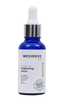 Medirevo Alpha-Arbutin Hyaluronik Asit Niacinamide Bor Kenevir Tohumu Yağı Kök Hücre D Vitaminli Brightening Serum 30 ML