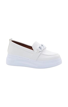 Mergenshoes Bf0775 Beyaz Yüksek Taban Kadın Günlük Ayakkabı Beyaz Mergenshoes Bf0775 Beyaz Yüksek Taban Kadın Günlük Ayakkabı Beyaz