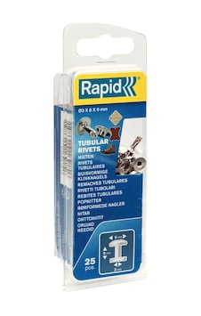 Rapid Boru Perçin 8X3X9 Mm Çap 8X3 25 Adett 5000415 Rapid Boru Perçin 8X3X9 Mm Çap 8X3 25 Adett 5000415