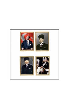 Ant Atatürk Portresi 35x50 Özel Çerçeve - 1 Adet