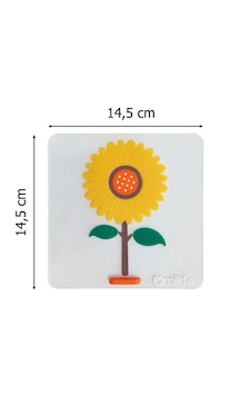 Ayçiçeği Tasarımlı Gider Koku Önleyici Silikon Lavabo Gider Matı 5673 Açık Ahşap Ayçiçeği Tasarımlı Gider Koku Önleyici Silikon Lavabo Gider Matı 5673 Açık Ahşap