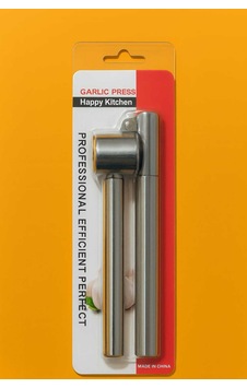 Paslanmaz Çelik Sarmısak Ezme Aleti Garlic Press Paslanmaz Çelik Sarmısak Ezme Aleti Garlic Press
