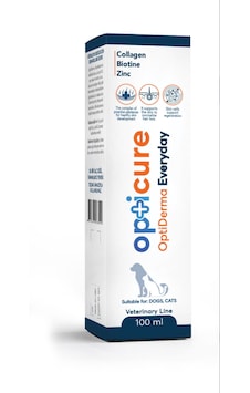 Opticure Derma Everyday Kedi Ve Köpek Deri Tüy Sağlığı İçin Kolajen, Biotin Ve Çinko 100ml Opticure Derma Everyday Kedi Ve Köpek Deri Tüy Sağlığı İçin Kolajen, Biotin Ve Çinko 100ml