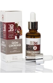Allbio Üzüm Çekirdeği Yağı 30 ML Allbio Üzüm Çekirdeği Yağı 30 ML