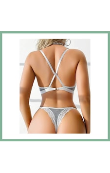 Bşkvirgo Kadın Gri Arkası Çarpraz Sütyen Kilot Takımı 5155 Beden: S/m Renk: Gri Bsk2026 Bşkvirgo Kadın Gri Arkası Çarpraz Sütyen Kilot Takımı 5155 Beden: S/m Renk: Gri Bsk2026