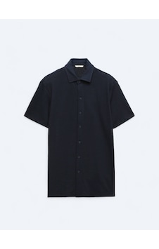 Kip Lacivert Düz Regular Fit Casual Pamuk Karışımlı Gömlek Lacivert Kip Lacivert Düz Regular Fit Casual Pamuk Karışımlı Gömlek Lacivert