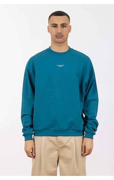 American Rag Cie Le Sweatshirt Classique Nfpm - Pamuklu, Rahat Kesim Ve Ön Baskılı Mavi American Rag Cie Le Sweatshirt Classique Nfpm - Pamuklu, Rahat Kesim Ve Ön Baskılı Mavi
