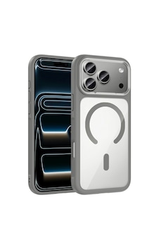 Apple Uyumlu iPhone 17 Pro Max Kılıf M-safe Şarj Özellikli Metal Kamera Çerçeveli Zore Tiko Kapak Apple Uyumlu iPhone 17 Pro Max Kılıf M-safe Şarj Özellikli Metal Kamera Çerçeveli Zore Tiko Kapak