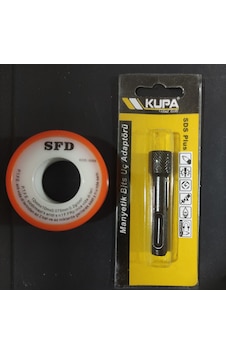 Kuppa Manyetik Uçlu Bits Adaptörü Sds Plus Teflon Bant Hediye Kuppa Manyetik Uçlu Bits Adaptörü Sds Plus Teflon Bant Hediye