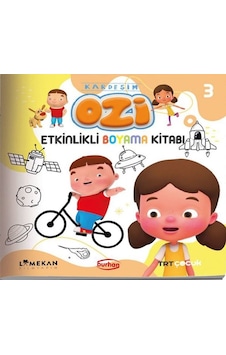 TRT Çocuk Kardeşim Etkinlikli Boyama Kitabı - 3- Burhan Yayıncılık TRT Çocuk Kardeşim Etkinlikli Boyama Kitabı - 3- Burhan Yayıncılık