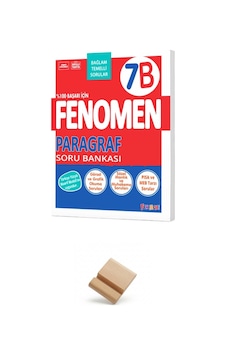 Fenomen 7. Sınıf Maarif 7b Serisi Paragraf Soru Bankası + Telefon Standı Fenomen 7. Sınıf Maarif 7b Serisi Paragraf Soru Bankası + Telefon Standı