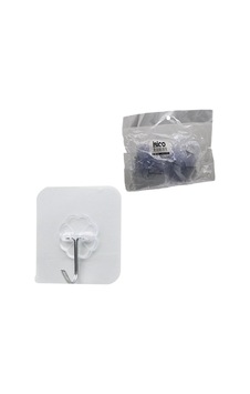 Askı 10pcs Tekli Metal Uçlu Mika Kristal Pls. Tabanlı Şeffaf Pvc Yapışkanlı Montaj Bx40 Çok renkli Askı 10pcs Tekli Metal Uçlu Mika Kristal Pls. Tabanlı Şeffaf Pvc Yapışkanlı Montaj Bx40 Çok renkli