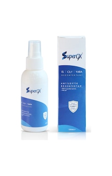 Superox Alkolsüz El Cilt ve Yara Çevresi Dezenfektanı 100 ML Superox Alkolsüz El Cilt ve Yara Çevresi Dezenfektanı 100 ML