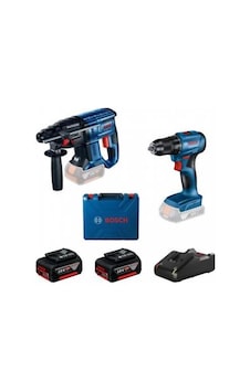 Bosch GSR 185-Li + Bosch GBH 180-LI 18V 2x4,0 AH Kırıcı Delici Seti - 0615990N20 Bosch GSR 185-Li + Bosch GBH 180-LI 18V 2x4,0 AH Kırıcı Delici Seti - 0615990N20