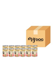 Mydog Kuzu Parça Etli Yavru Köpek Konservesi 12 x 400 G Mydog Kuzu Parça Etli Yavru Köpek Konservesi 12 x 400 G