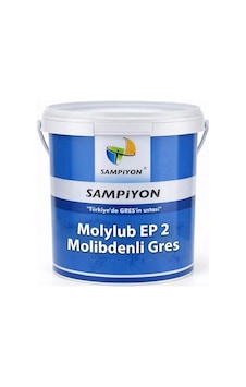Şampiyon Molylub EP 2 Molibdenli Kova Gres Yağı 14 KG Şampiyon Molylub EP 2 Molibdenli Kova Gres Yağı 14 KG