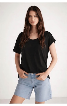 Fashion Friends Simli Bluz Siyah Kadın Bluz 26y0202k1 Fashion Friends Simli Bluz Siyah Kadın Bluz 26y0202k1