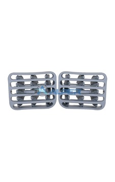Alper 292096 Kalorifer Havalandırma Izgarası Difüzörü Orta Sağ-sol Set Gri 7701061091 1 Takım -ıdır