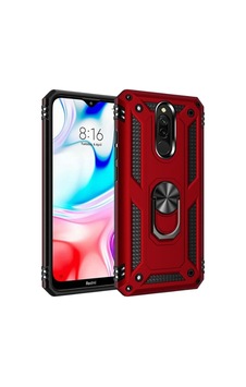 Xiaomi Redmi 8 Kılıf Zore Vega Kapak Kırmızı Xiaomi Redmi 8 Kılıf Zore Vega Kapak Kırmızı