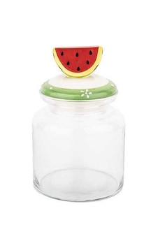 Tantitoni Karpuz Seramik Kapaklı Kavanoz 1085 ML Tantitoni Karpuz Seramik Kapaklı Kavanoz 1085 ML