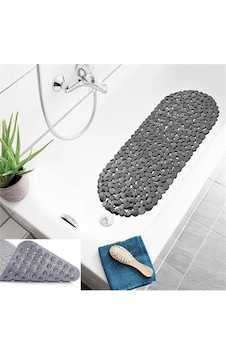 Mainshop 1 Adet Banyo Duş Kaydırmaz Paspası Design Gri 33 Vantuzlu Mainshop 1 Adet Banyo Duş Kaydırmaz Paspası Design Gri 33 Vantuzlu