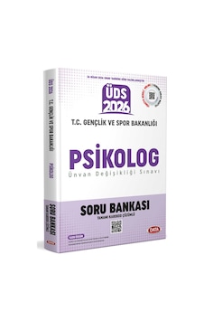Data 2026 Üds T.c. Gençlik Ve Spor Bakanlığı Psikolog Soru Bankası - Karekod Çözümlü Data Yayınları Data 2026 Üds T.c. Gençlik Ve Spor Bakanlığı Psikolog Soru Bankası - Karekod Çözümlü Data Yayınları