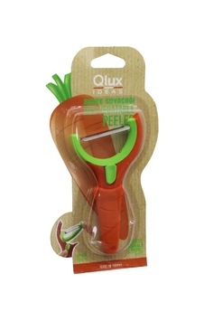 Qlux L-00794 Havuç Desenli Sapan Soyacak - İki Farklı Kullanım- 24'li Paket Diğer