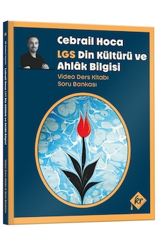 Cebrail Hoca LGS 8. Sınıf Din Kültürü ve Ahlak Bilgisi Video Ders Kitabı Soru Bankası KR Akademi Yayınları Cebrail Hoca LGS 8. Sınıf Din Kültürü ve Ahlak Bilgisi Video Ders Kitabı Soru Bankası KR Akademi Yayınları