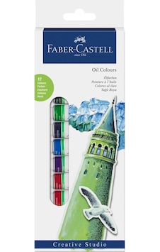 Faber Castell Creatıve 12 Renk Tüp Yağlı Boya 169502