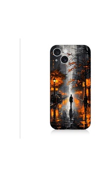 Apple Uyumlu iPhone 15 Plus Gece Yalnızlığı Desenli Silikon Kılıf Silikon Apple Uyumlu iPhone 15 Plus Gece Yalnızlığı Desenli Silikon Kılıf Silikon