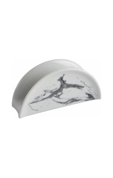 Porland Marbly Peçetelik 14 Cm 04a+p019861 Beyaz