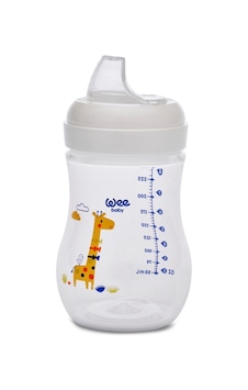 Wee 297 Natural Alıştırma Bardaği 250 ML Beyaz