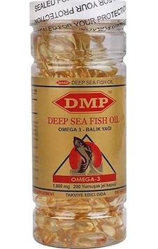 Dmp Omega 3 Balık Yağı 1000 Mg 1 Adet 200 Softgel Şubatl
