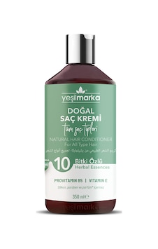 Yeşilmarka 10 Bitki Özlü Tüm Saçlar İçin Doğal Saç Kremi 400 ML