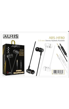 Auris Hf80 Kablolu Kulaklık 3.5mm Jack Ars-hf80 Auris Hf80 Kablolu Kulaklık 3.5mm Jack Ars-hf80