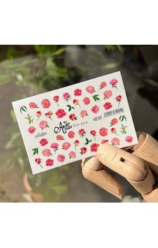 Stiker Arti 406 Beyaz